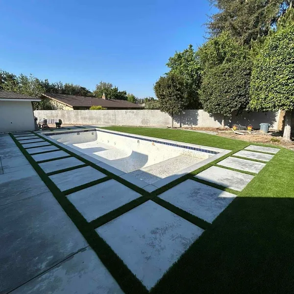 Artificial turf installation project 6 by N.A. Artificial Turf