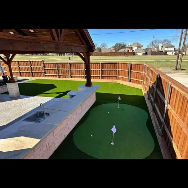 Artificial turf installation project 19 by N.A. Artificial Turf