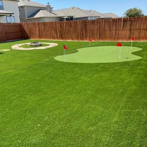 Artificial turf installation project 28 by N.A. Artificial Turf