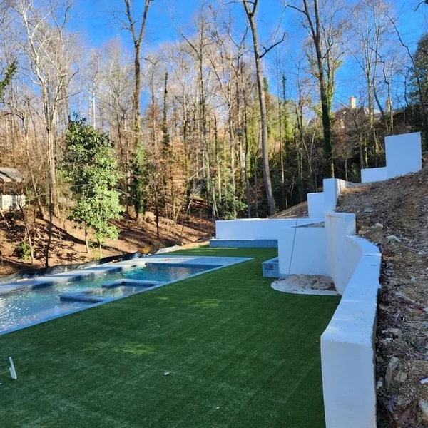 Artificial turf installation project 29 by N.A. Artificial Turf