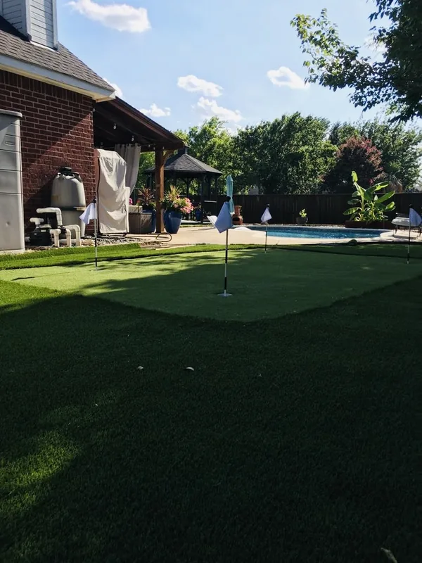 Artificial turf installation project 30 by N.A. Artificial Turf