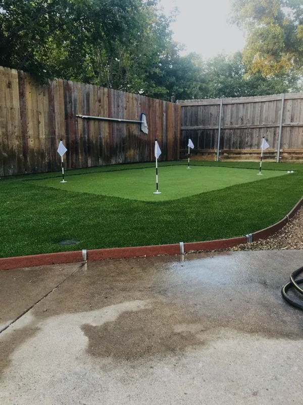 Artificial turf installation project 36 by N.A. Artificial Turf